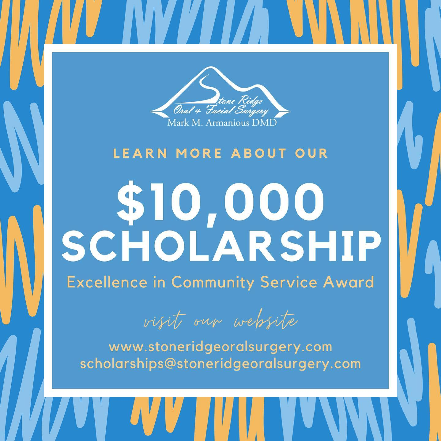 Excellence in Community Service Award Scholarship